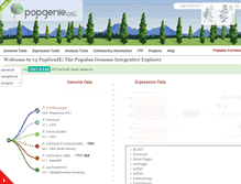 Tablet Screenshot of popgenie.org